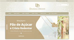 Desktop Screenshot of danieledessin.com.br
